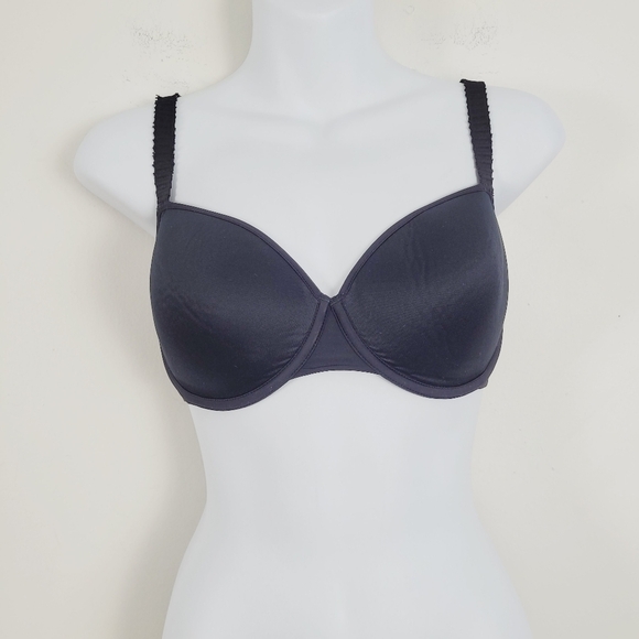 Third Love 24/7 Black Classic T‎ Shirt Bra Size 44C - Picture 1 of 6